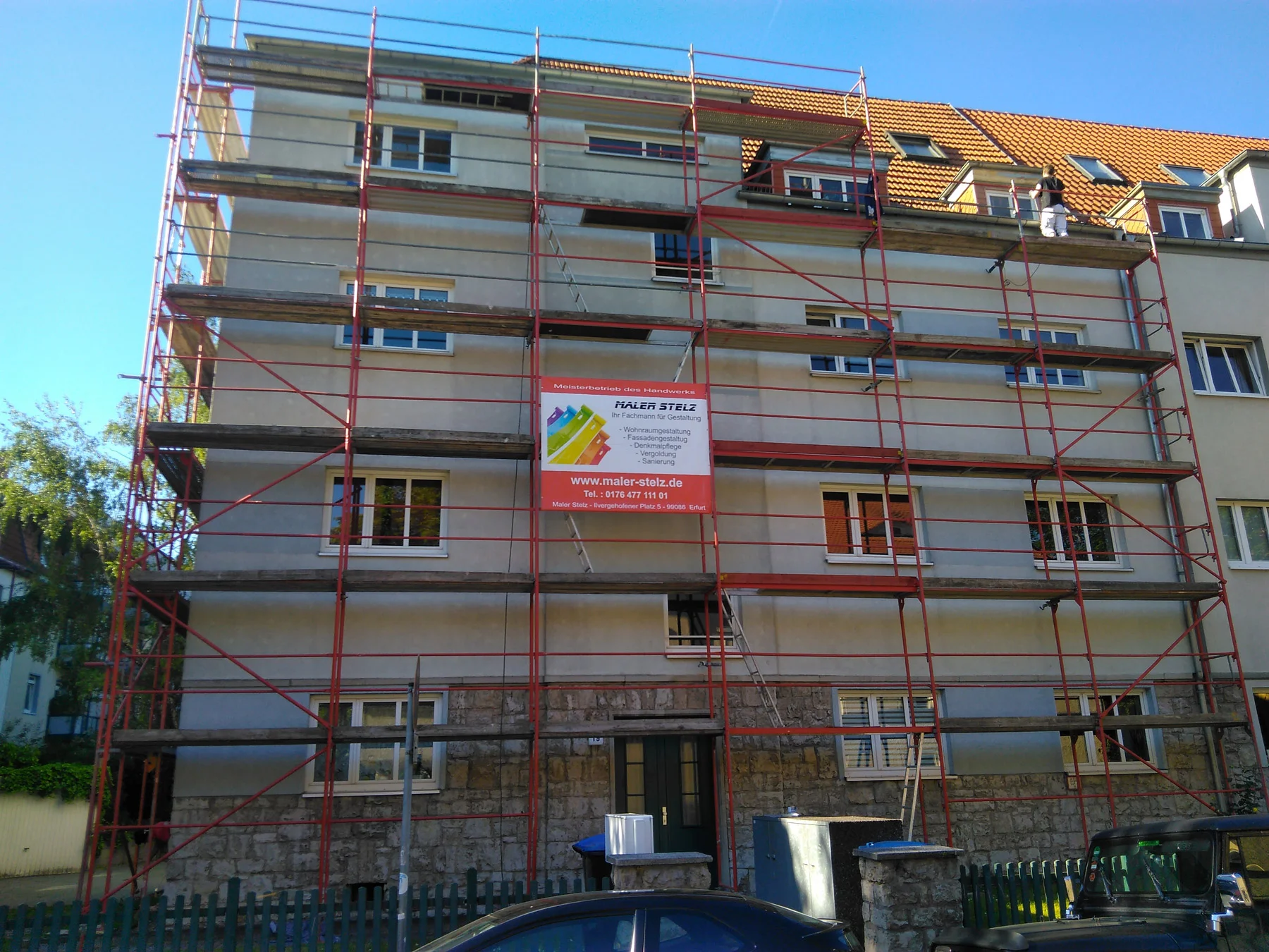 Fassadengestaltung Meisterbetrieb Erfurt
